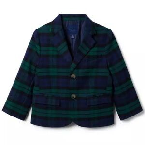 Janie and Jack Plaid Blazer Kids 2T